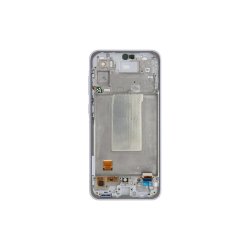 Samsung Galaxy A36 A366B Sk�rm med ramme Lavender Display og Digitizer Service Pack