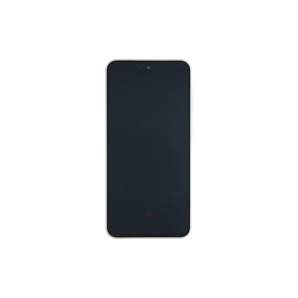 Samsung Galaxy A36 A366B Sk�rm med ramme Hvid Display og Digitizer Service Pack
