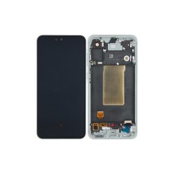 Samsung Galaxy A56 A566B Sk�rm med ramme Display og Digitizer Pre-Assembled