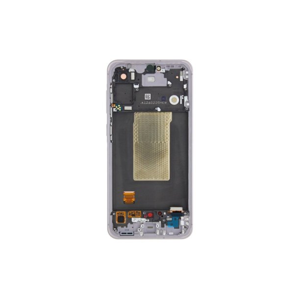 Samsung Galaxy A56 A566B Sk�rm med ramme Pink Display og Digitizer Pre-Assembled