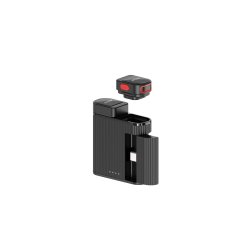 Mikrofon til Rixus RXMIC03 Mini Wireless For Live Stream og Video Recording Sort
