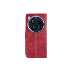 Xiaomi 15 Ultra Bookcase M�rk r�d