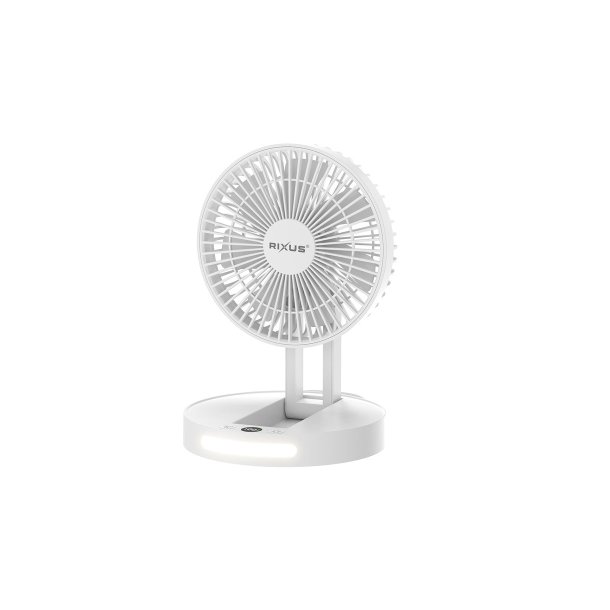 Rixus RXBF03 transportabel bordventilator Hvid