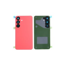 Samsung Galaxy S25 S931B bagcover Red med linse OEM