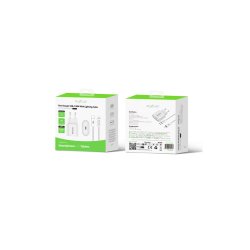 USB-C Oplader med Lightning Ladekabel 30W Hvid Rixus RXHC30L