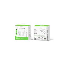 Rixus 30W oplader USB-C/ USB-C til USB-C Hvid RXHC30C