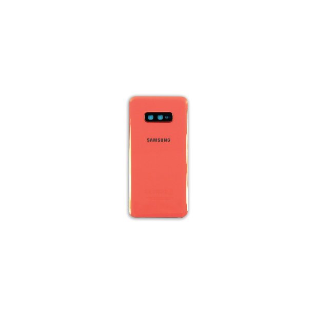 Samsung Galaxy S10e G970F bagcover Pink med linse OEM