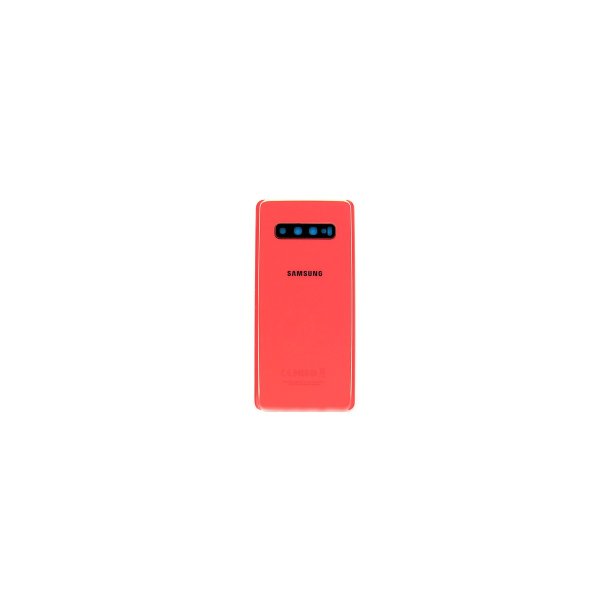 Samsung Galaxy S10+ G975F bagcover Pink med linse OEM