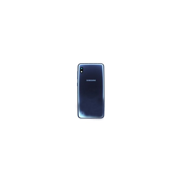 Samsung Galaxy A10 A105F bagcover Black med linse OEM