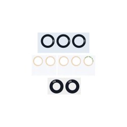 Samsung Galaxy A52 5G A526B / Samsung Galaxy A52 A525F / Samsung Galaxy A52s A528B Kameralinseglas 5 stk Sort OEM
