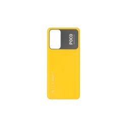 Xiaomi Poco M4 Pro 5G bagcover Gul uden linse OEM