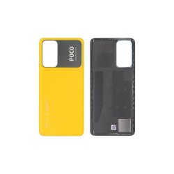 Xiaomi Poco M4 Pro 5G bagcover Gul uden linse OEM