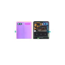 Samsung Galaxy Z Flip F700F Sk�rm Lilla Display og Digitizer Service Pack