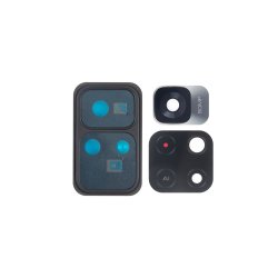 Xiaomi Poco M4 Pro 5G Kameralinseglas med ramme Sort OEM