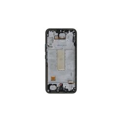Samsung Galaxy A34 A346B Sk�rm med ramme Sort 5G Display og Digitizer