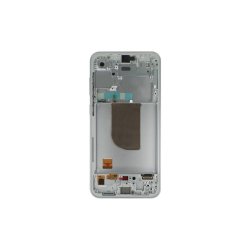 Samsung Galaxy S23 FE Sk�rm med ramme Cream Display og Digitizer Service Pack