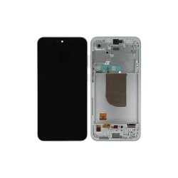 Samsung Galaxy S23 FE Sk�rm med ramme Cream Display og Digitizer Service Pack