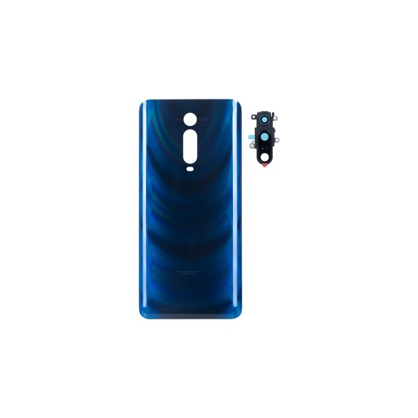 Xiaomi Mi 9T / Xiaomi Mi 9T Pro bagcover Blue med linse OEM