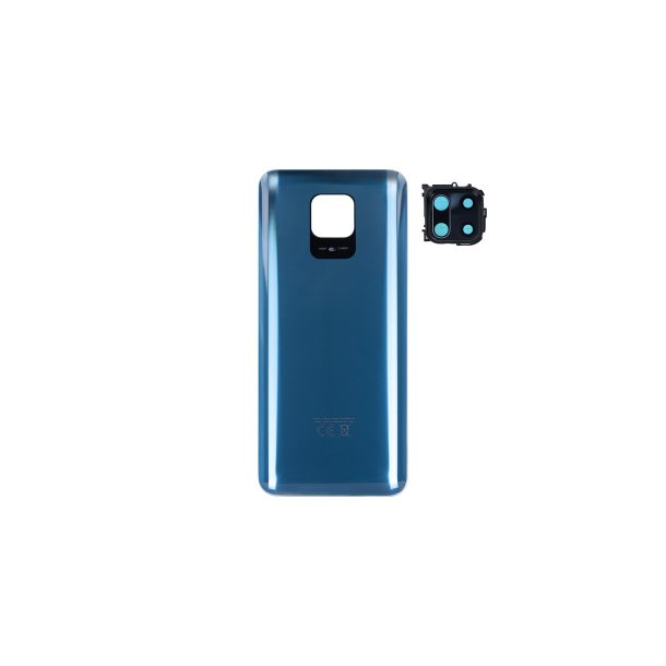 Xiaomi Redmi Note 9S bagcover Grey uden linse OEM