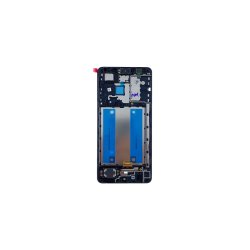 Samsung Galaxy A01 Core A013F Sk�rm med ramme Sort Display og Digitizer Service Pack