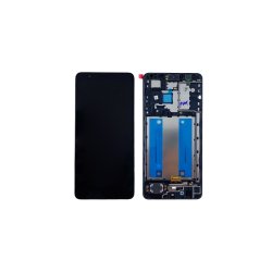 Samsung Galaxy A01 Core A013F Sk�rm med ramme Sort Display og Digitizer Service Pack