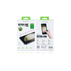 Samsung Galaxy S24 S921B / Samsung Galaxy S25 S931B h�rdet glas Clear HD Ultra Line R�d