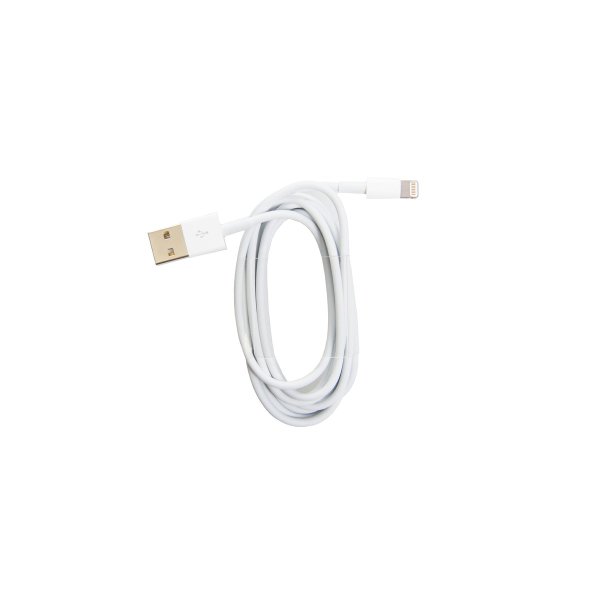 Apple Lightning kabel 200cm Hvid Bulk