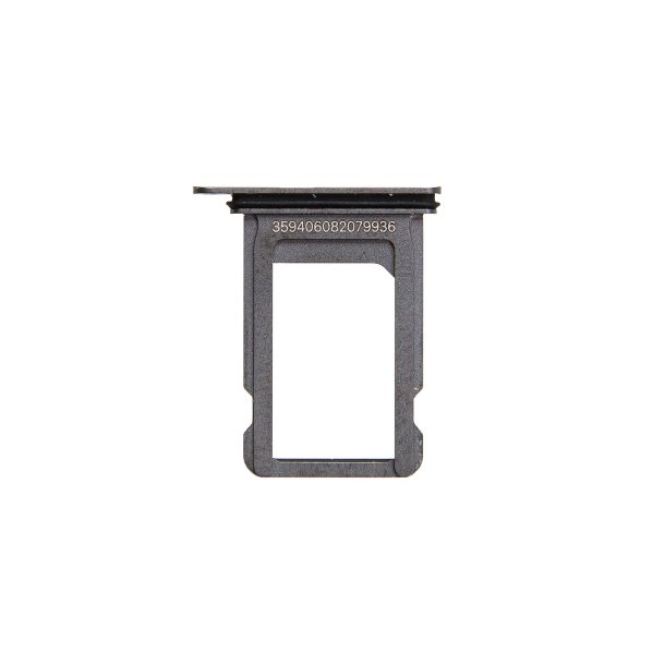 iPhone X SIM-bakke Sort Pulled