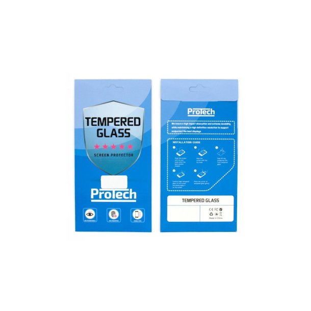 iPhone 11 Pro / iPhone X / iPhone XS h�rdet glas 2.5D R�d