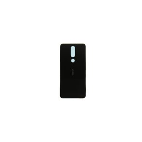 Nokia 5.1 Plus (X5) bagcover Black uden linse OEM