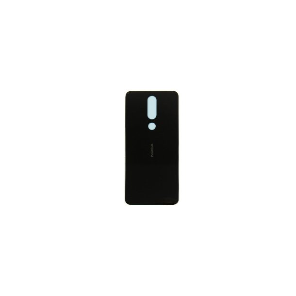 Nokia 5.1 Plus (X5) bagcover Black uden linse OEM