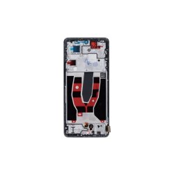Oppo Reno 10 CPH2531 Sk�rm med ramme Gr� Display og Digitizer