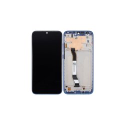 Xiaomi Redmi Note 8 / Xiaomi Redmi Note 8 2021 Sk�rm med ramme Bl� Display og Digitizer