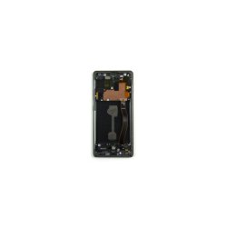 Samsung Galaxy S10 Lite G770F Sk�rm med ramme Sort Display og Digitizer Service Pack