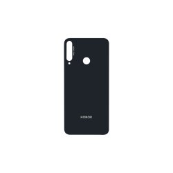 Huawei P40 Lite E bagcover Midnight Black uden linse Original