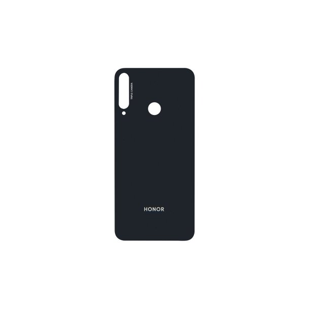 Huawei P40 Lite E bagcover Midnight Black uden linse Original