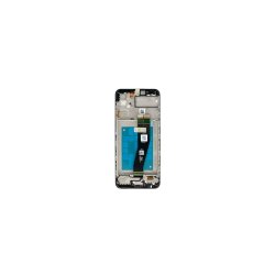 Samsung Galaxy A02s A025G Sk�rm med ramme Sort Non EU Display og Digitizer Service Pack
