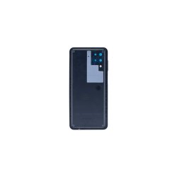 Samsung Galaxy A12 A125F bagcover Black med linse OEM
