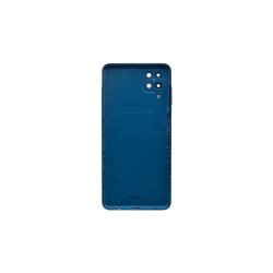 Samsung Galaxy A12 A125F bagcover Blue med linse OEM