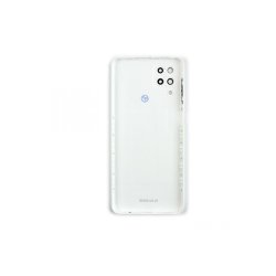 Samsung Galaxy A12 A125F bagcover White med linse OEM