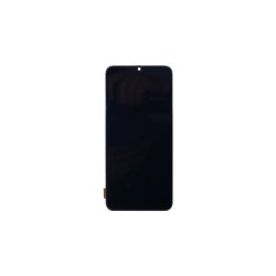 Samsung Galaxy A70 A705F Sk�rm OLED med ramme Sort Display og Digitizer Soft-OLED