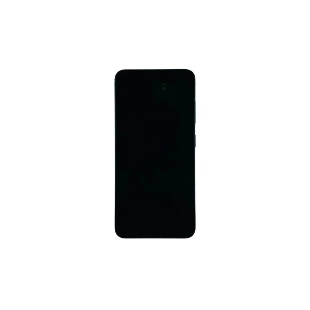 Samsung Galaxy S23 S911B Sk�rm med ramme Phantom Black Display og Digitizer Service Pack
