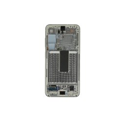 Samsung Galaxy S23 S911B Sk�rm med ramme Cream Display og Digitizer Service Pack