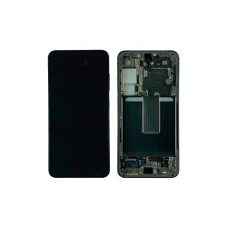 Samsung Galaxy S23 S911B Sk�rm med ramme Gr�n Display og Digitizer Service Pack