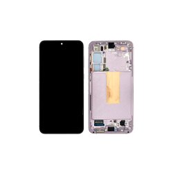 Samsung Galaxy S23+ S916B Sk�rm med ramme Lavender Display og Digitizer Service Pack