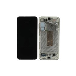 Samsung Galaxy S23+ S916B Sk�rm med ramme Cream Display og Digitizer