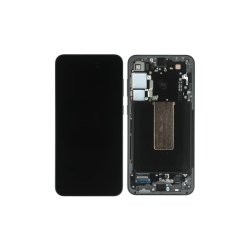 Samsung Galaxy S23+ S916B Sk�rm med ramme Graphite Display og Digitizer Service Pack