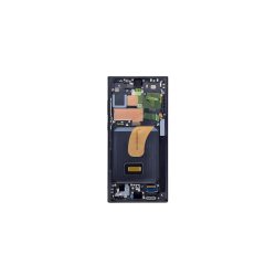 Samsung Galaxy S23 Ultra S918B Sk�rm med ramme Phantom Black Display og Digitizer Service Pack