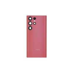 Samsung Galaxy S23 Ultra S918B bagcover Red med linse OEM
