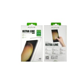 Samsung Galaxy S21 Ultra 5G G998B h�rdet glas Clear HD Ultra Line R�d